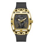 GW0500G1 Guess Legend GW0500G1 Men's Watch, Quartz Watch, Stainless Steel Case, Silicone Strap, Gold