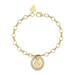 JUBB04059JWYGS Guess Ladies Bracelet JUBB04059JWYGS, Stainless Steel, Gold