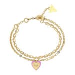 Guess Ladies Bracelet JUBB04206JWYGPKS