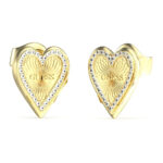 JUBE03237JWYGTU Guess Ladies Earrings JUBE03237JWYGTU, Stainless Steel, Gold
