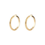 JUBE04194JWYGTU Guess Ladies Creoles JUBE04194JWYGTU, Stainless Steel, Gold