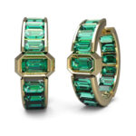 JUBE04253JWYGEMTU Guess Ladies Creoles JUBE04253JWYGEMTU, Stainless Steel, Gold