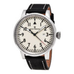 16053.2533 Revue Thommen Airspeed Automatic 16053.2533 Men's Watch, Automatic Watch, Stainless Steel Case, Leather Strap, Silver