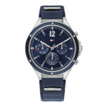 1782281 Tommy Hilfiger Eve 1782281 Ladies Watch, Quartz Watch, Stainless Steel Case, Silicone Strap, Silver