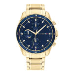 1791834 Tommy Hilfiger Parker 1791834 Men's Watch, Quartz Watch, Stainless Steel Case, Stainless Steel Strap, Gold