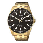 7431 0 Citizen Quartz BI5052-59E Men's Watch, Quartz Watch, Stainless Steel Case, Stainless Steel Strap, gold/Black