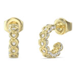 7591 0 Guess Ladies Earrings JUBE05472JWYGTU, Stainless Steel, Gold