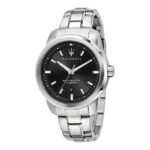 7602 0 Maserati Successo R8853121006 Men's Watch, Quartz Watch, Stainless Steel Case, Stainless Steel Strap, Silver
