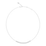 7625 0 Guess Ladies Necklace JUBN05471JWRHTU, Stainless Steel, Silver