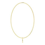 7649 0 Guess Mens Necklace JUMN05101JWYGTU, Stainless Steel, Gold