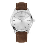 FC 220SS5B6 Frederique Constant Classics FC-220SS5B6 Men's Watch, Quartz Watch, Stainless Steel Case, Leather Strap, Silver