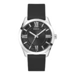 GW0894G1 Guess Elliot GW0894G1 Men's Watch, Quartz Watch, Stainless Steel Case, Silicone Strap, Silver