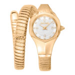 JC1L270M0025 Just Cavalli Signature Snake Amalfi JC1L270M0025 Ladies Watch, Quartz Watch, Stainless Steel Case, Stainless Steel Strap, Gold