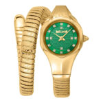 JC1L270M0035 Just Cavalli Signature Snake Amalfi JC1L270M0035 Ladies Watch, Quartz Watch, Stainless Steel Case, Stainless Steel Strap, Gold
