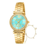 JC1L273M0065 Just Cavalli Varenna Set JC1L273M0065 Ladies Watch, Quartz Watch, Stainless Steel Case, Stainless Steel Strap, Gold