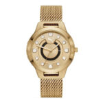 P1008 Puma Reset P1008 Ladies Watch, Quartz Watch, Stainless Steel Case, Stainless Steel Strap, Gold