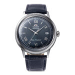 RA AC0024L30B Orient Bambino Automatic RA-AC0024L30B Men's Watch, Automatic Watch, Stainless Steel Case, Leather Strap, Silver