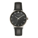 SO 4229 LQ s.Oliver SO-4229-LQ Men's Watch, Quartz Watch, Stainless Steel Case, Leather Strap, Black