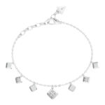 7807 0 Guess Ladies Bracelet JUBB06179JWRHL, Stainless Steel, Silver