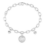 7811 0 Guess Ladies Bracelet JUBB06200JWRHS, Stainless Steel, Silver