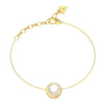 7819 0 Guess Ladies Bracelet JUBB06246JWYGS, Stainless Steel, Gold