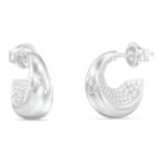 7834 0 Guess Ladies Earrings JUBE06249JWRHTU, Stainless Steel, Silver