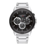 7879 0 Tommy Hilfiger Harley 1791890 Men's Watch, Quartz Watch, Stainless Steel Case, Stainless Steel Strap, Silver