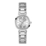 7887 0 Guess Crystal Clear GW0470L1 Ladies Watch, Quartz Watch, Stainless Steel Case, Stainless Steel Strap, Silver