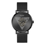 7894 0 Guess Idol GW0502G2 Men's Watch, Quartz Watch, Stainless Steel Case, Leather Strap, Grey