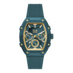 7922 0 ICE Watch Boliday 023805 Ladies Watch, Quartz Watch, Aluminium Case, Silicone Strap, Blue/Green