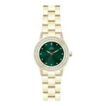 7947 0 Carlo Cantinaro CC3016 Ladies Watch, Quartz Watch, Metal Case, Metal Strap, Gold