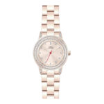 7948 0 Carlo Cantinaro CC3017 Ladies Watch, Quartz Watch, Metal Case, Metal Strap, Rosé Gold