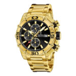 8044 0 Festina Prestige F20492/4 Men's Watch Chronograph, Quartz Watch, Stainless Steel Case, Stainless Steel Strap, Gold