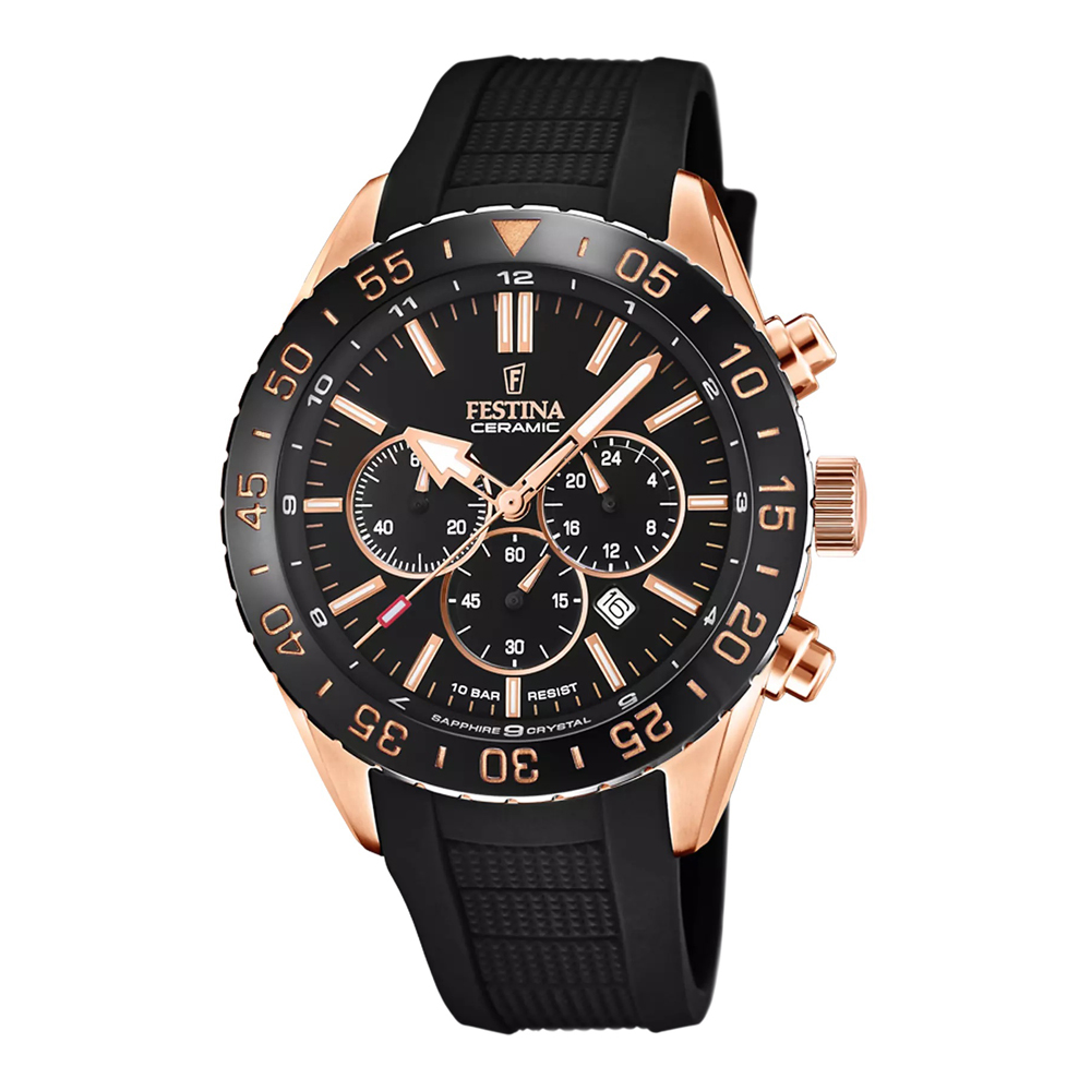 Festina Ceramic F20516/2 Men's Watch Chronograph 14 8058 0