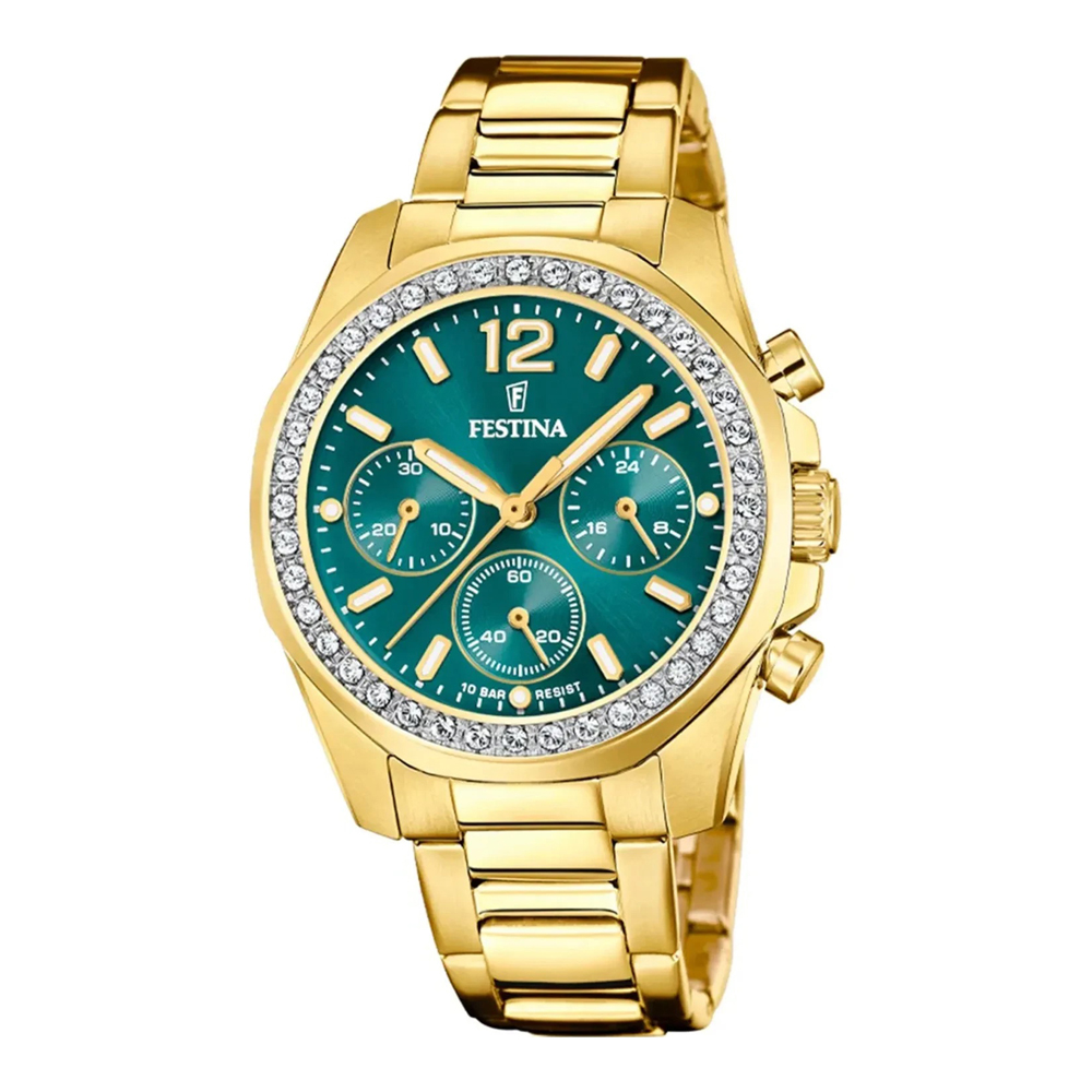 Festina Boyfriend F20609/6 Ladies Watch Chronograph 15 8068 0